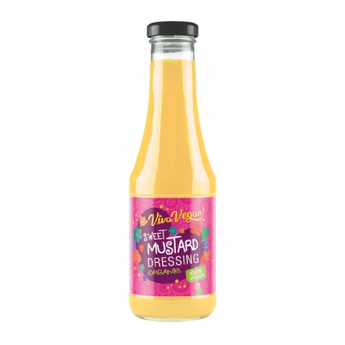 Dressing Zoete mosterd van Viva Vegan, 6 x 310 ml